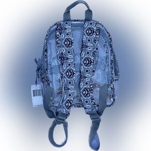 New with Tags Vera Bradley Clear Backpack